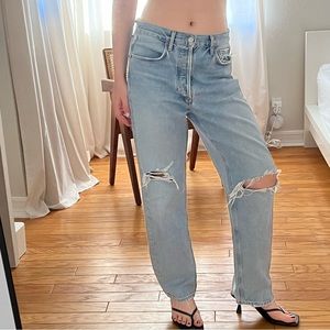 AGOLDE 90’s High Waisted Straight Leg Jeans